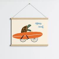 Après Surf Print – Funny Coastal Wall Art