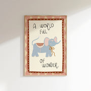 A World Full of Wonder – Nursery & kids wall art