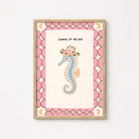 Seahorse Western Decor Wall Art