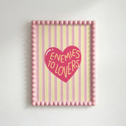 Enemies to Lovers – Bookish Wall Art