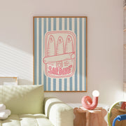 Amalfi Style Beach House – Coastal Wall Art