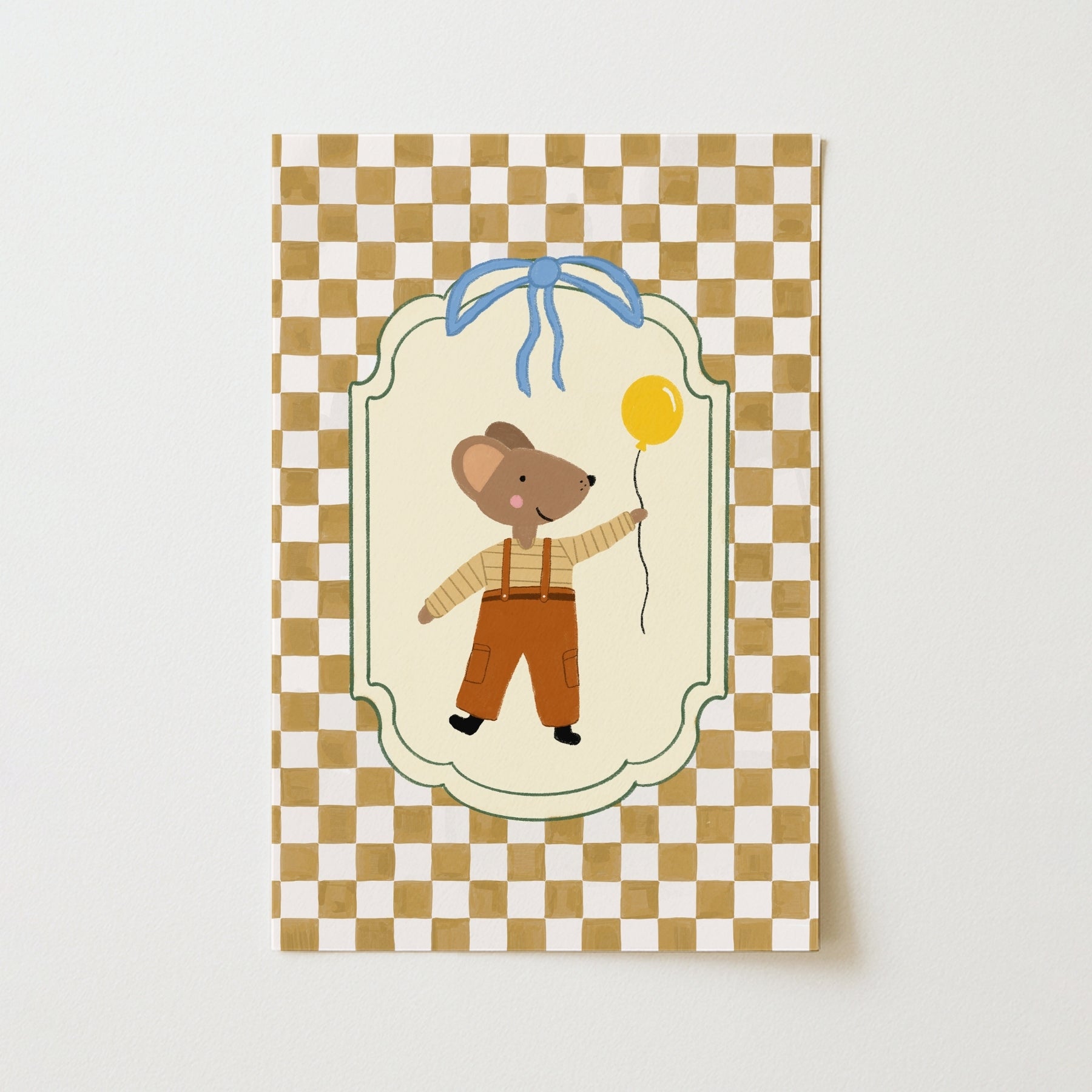 Vintage Animal Nursery Print