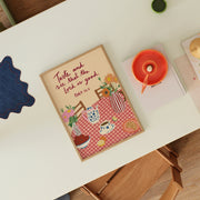 Cozy Faith Table Scene Artwork – Christian Wall Art