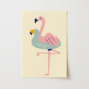 Flamingo Float – Coastal Wall Art