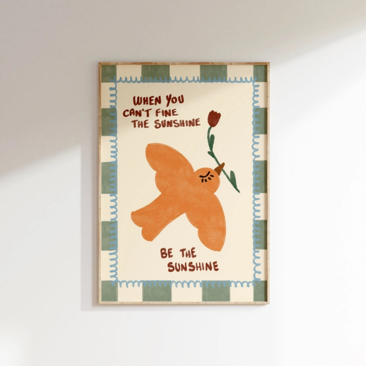 Positive Quote Wall Art for Kids, Colorful Kids Decor