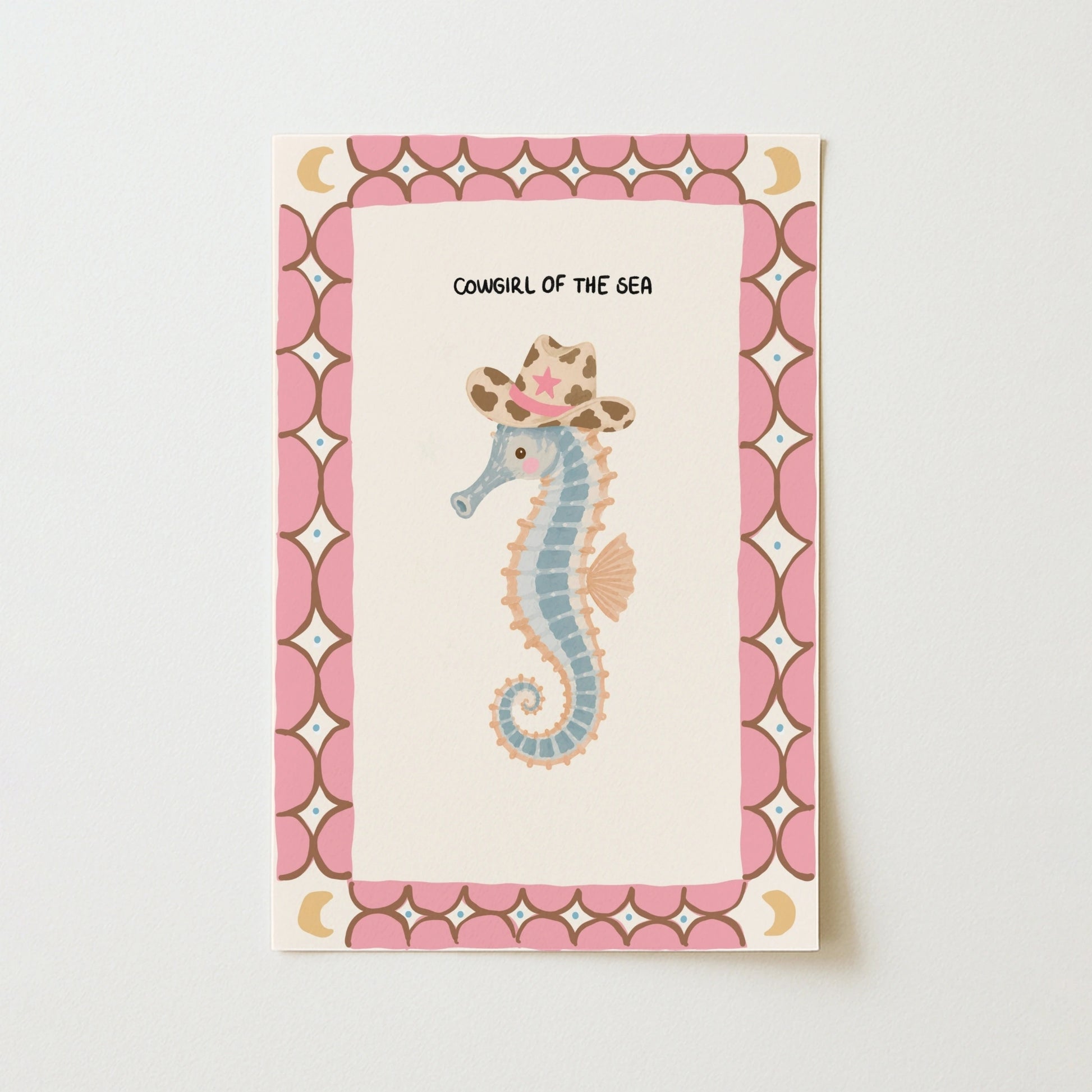 Seahorse Western Decor Wall Art