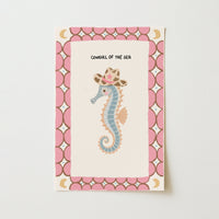 Seahorse Western Decor Wall Art