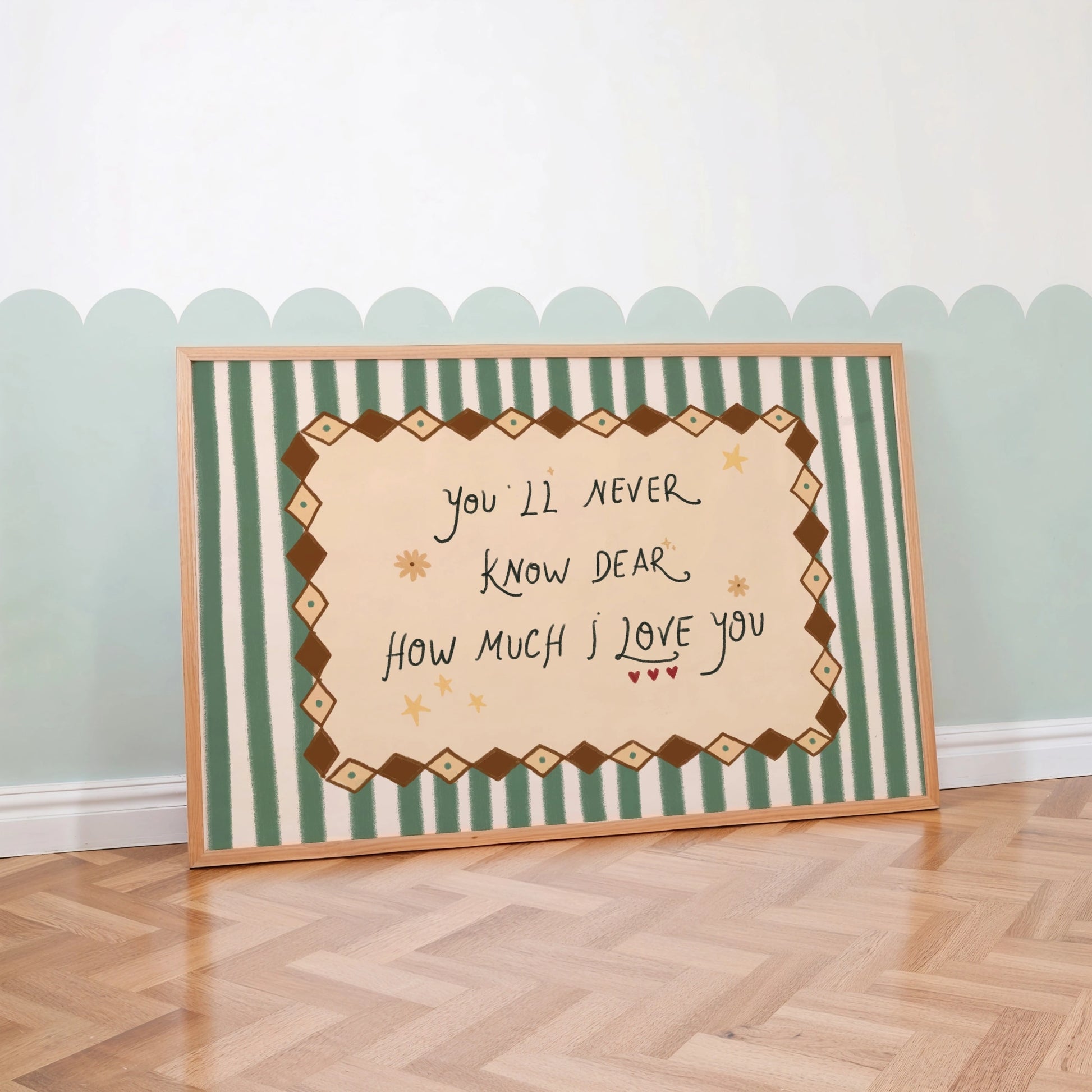 Faith Inspired Nursery Print