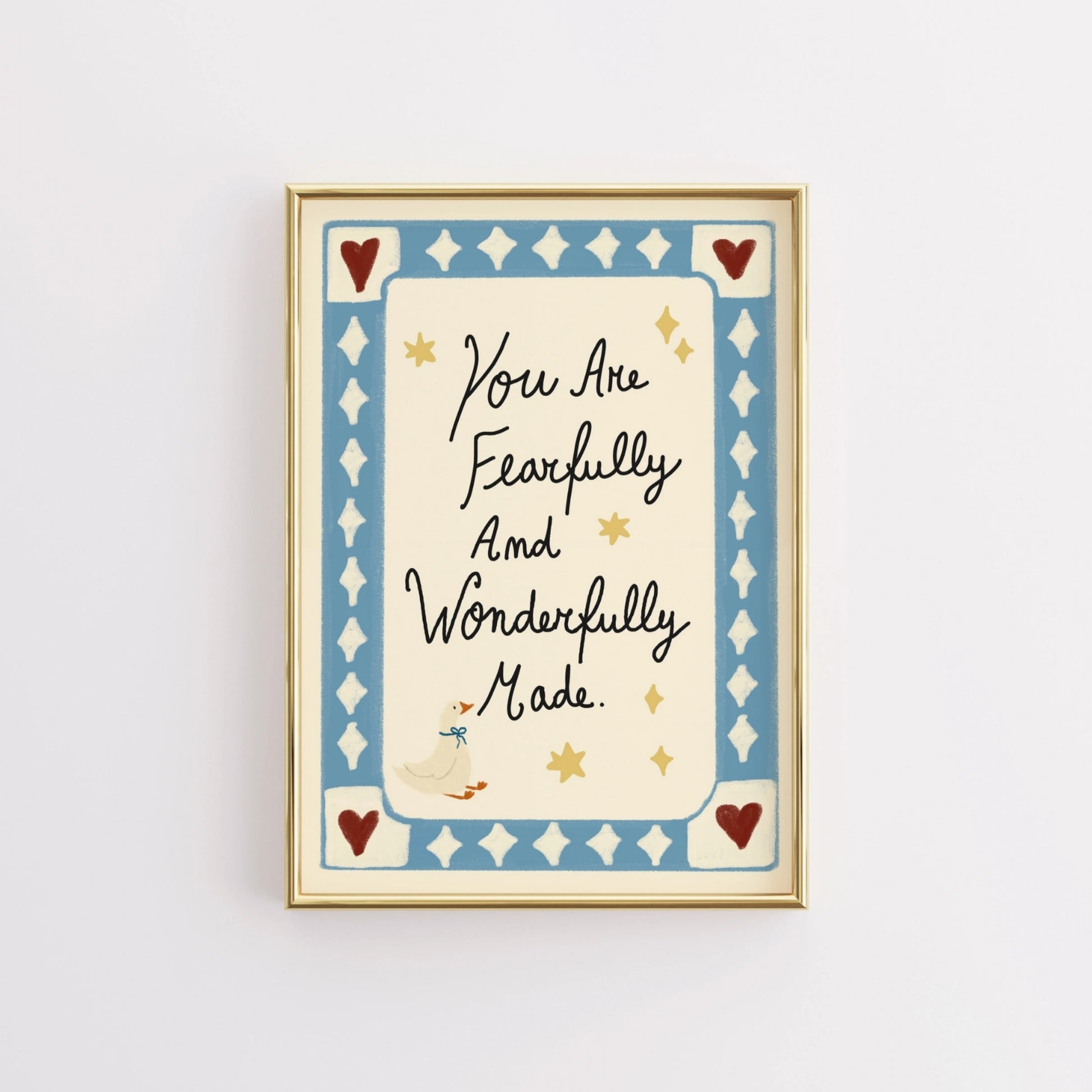 You Are Fearfully and Wonderfully Made