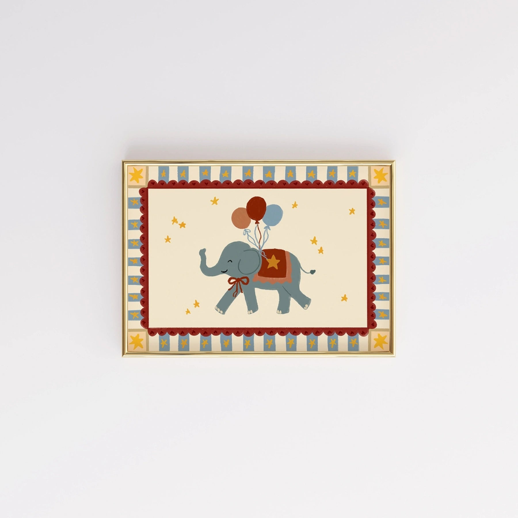 Stampa nursery a tema circo