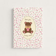 Love You Beary Much – Nursery & Kids Canvas Wall Art