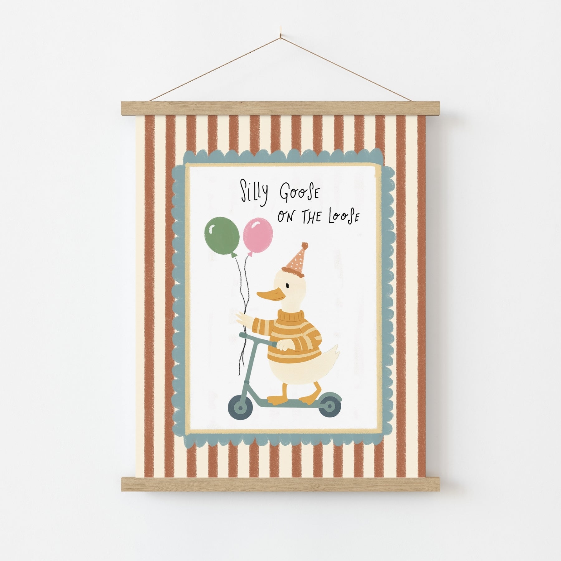 Silly Goose Nursery Wall Art