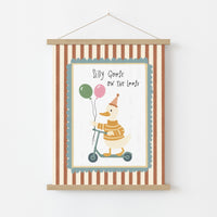 Silly Goose Nursery Wall Art