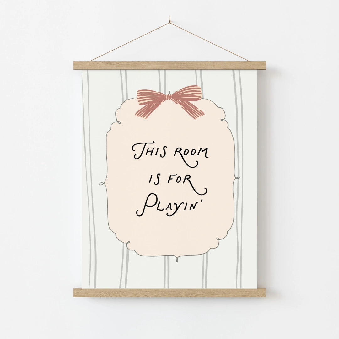 Playroom Quote Print
