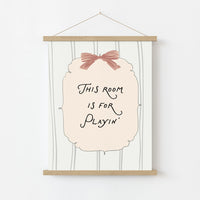 Playroom Quote Print