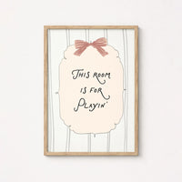 Playroom Quote Print