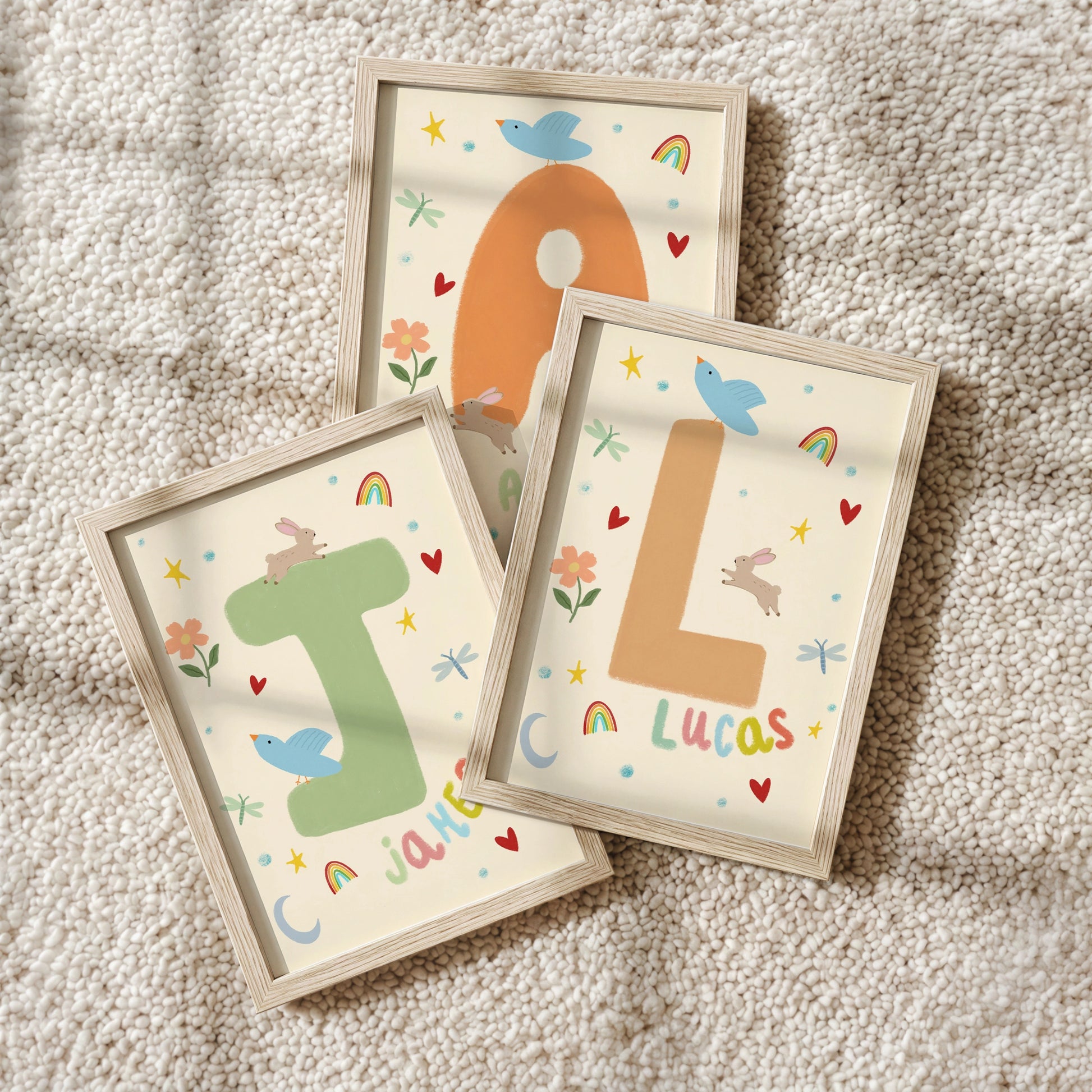Personalized Nursery Name – Personalized wall art