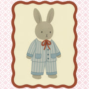Sleepy Bunny – Affiche pour enfant
