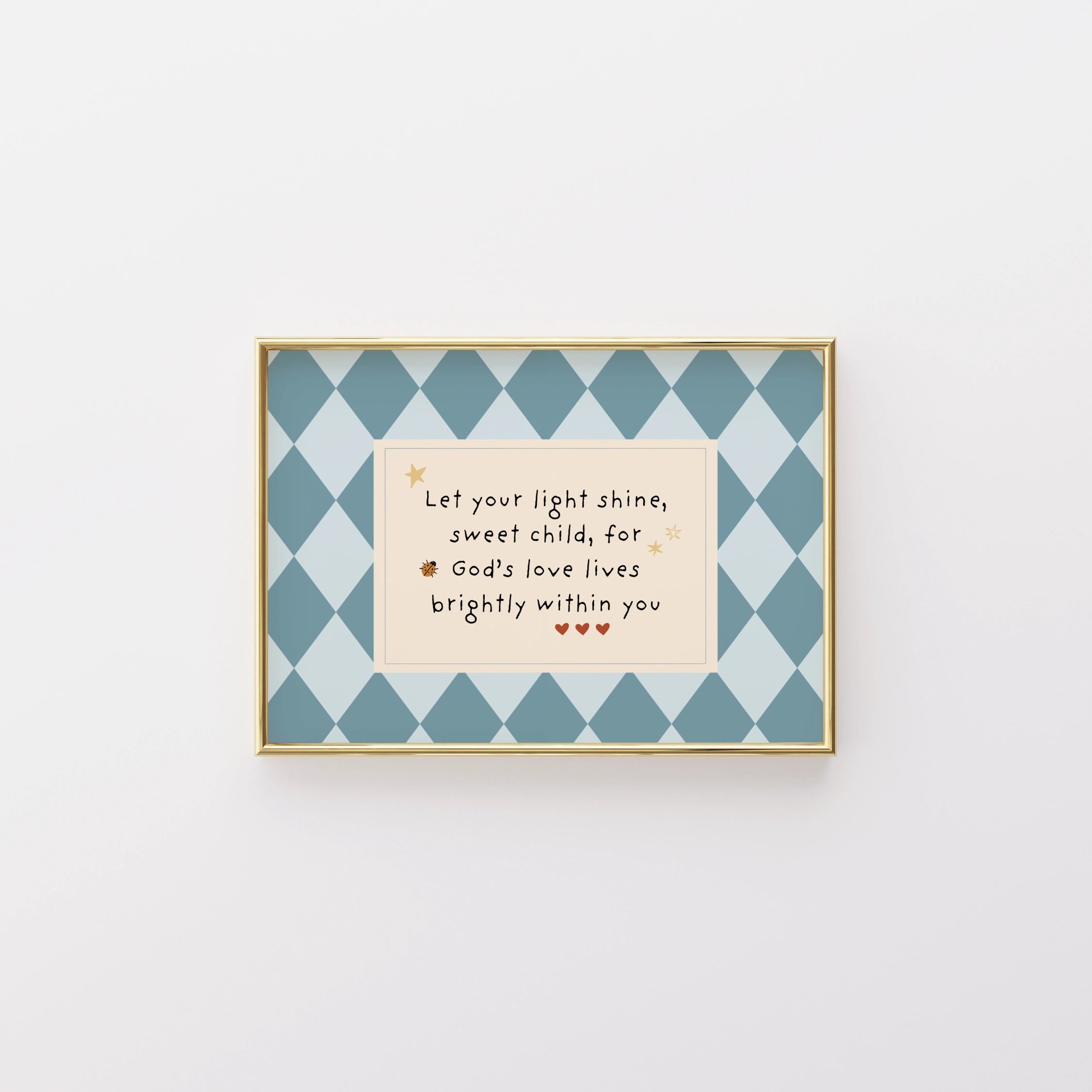 Christian Baby Wall Art