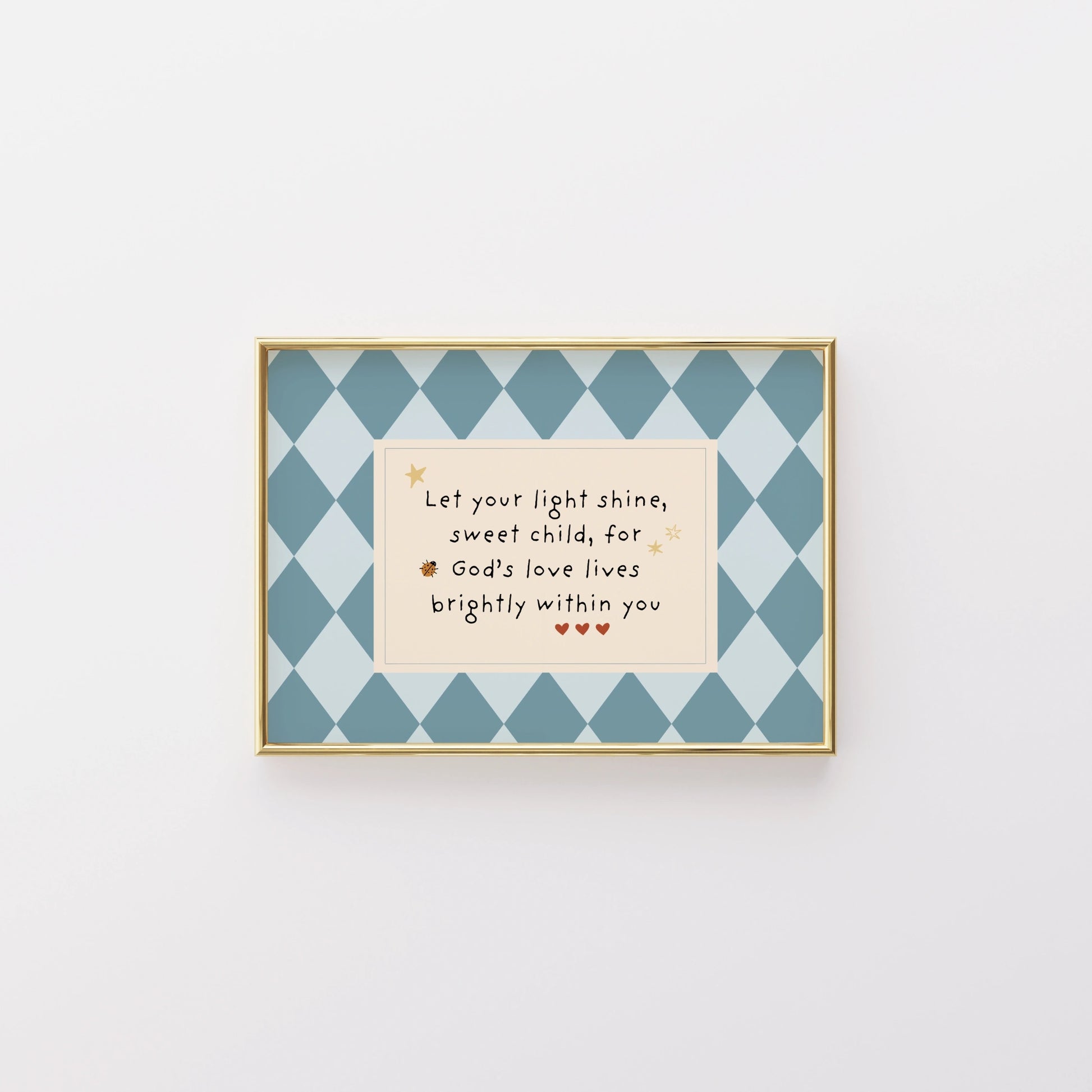 Christian Baby Wall Art