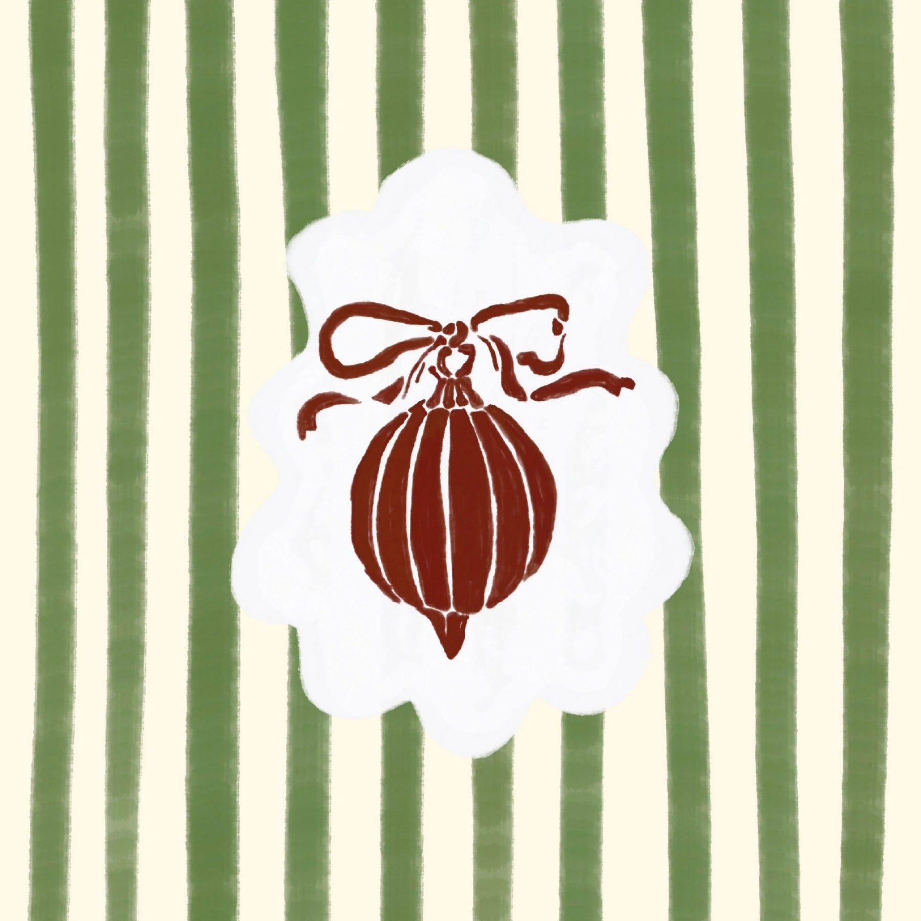 Decorazione natalizia da parete