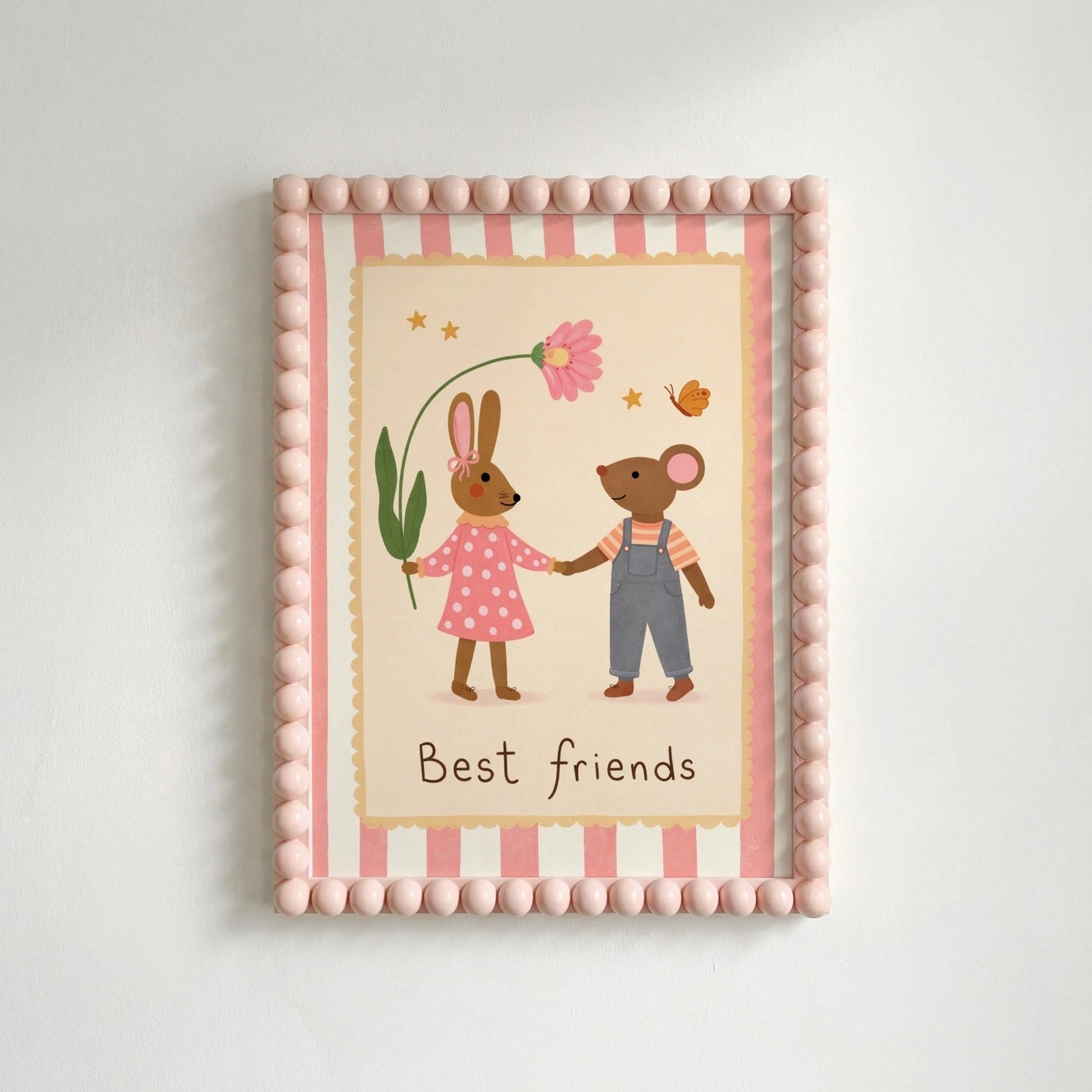 Pink Nursery Decor, Girls Room Decor