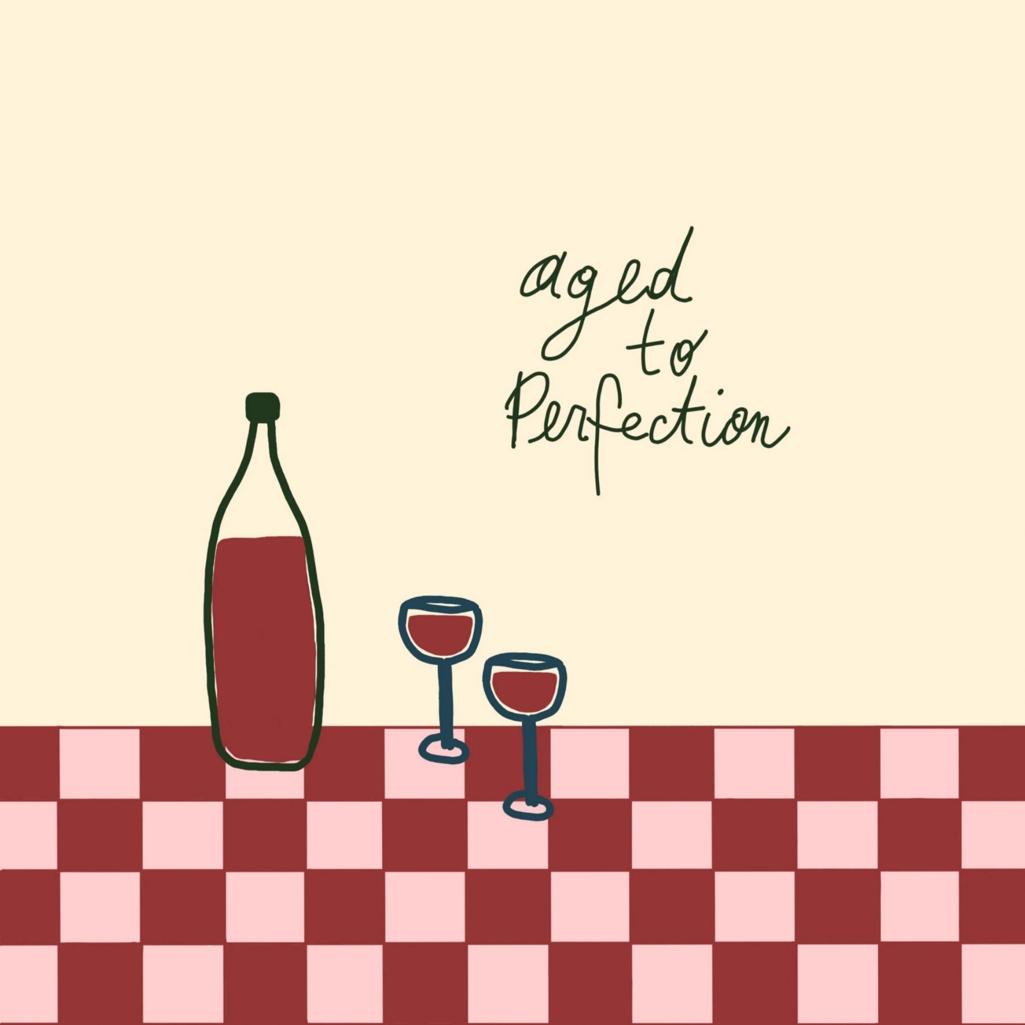 Decorazione murale per la tavola da pranzo italiana – Stampa di pasta, vino e cucina