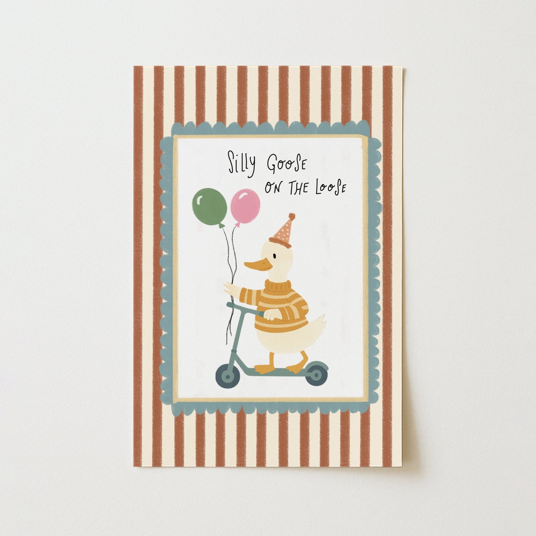 Silly Goose Nursery Wall Art
