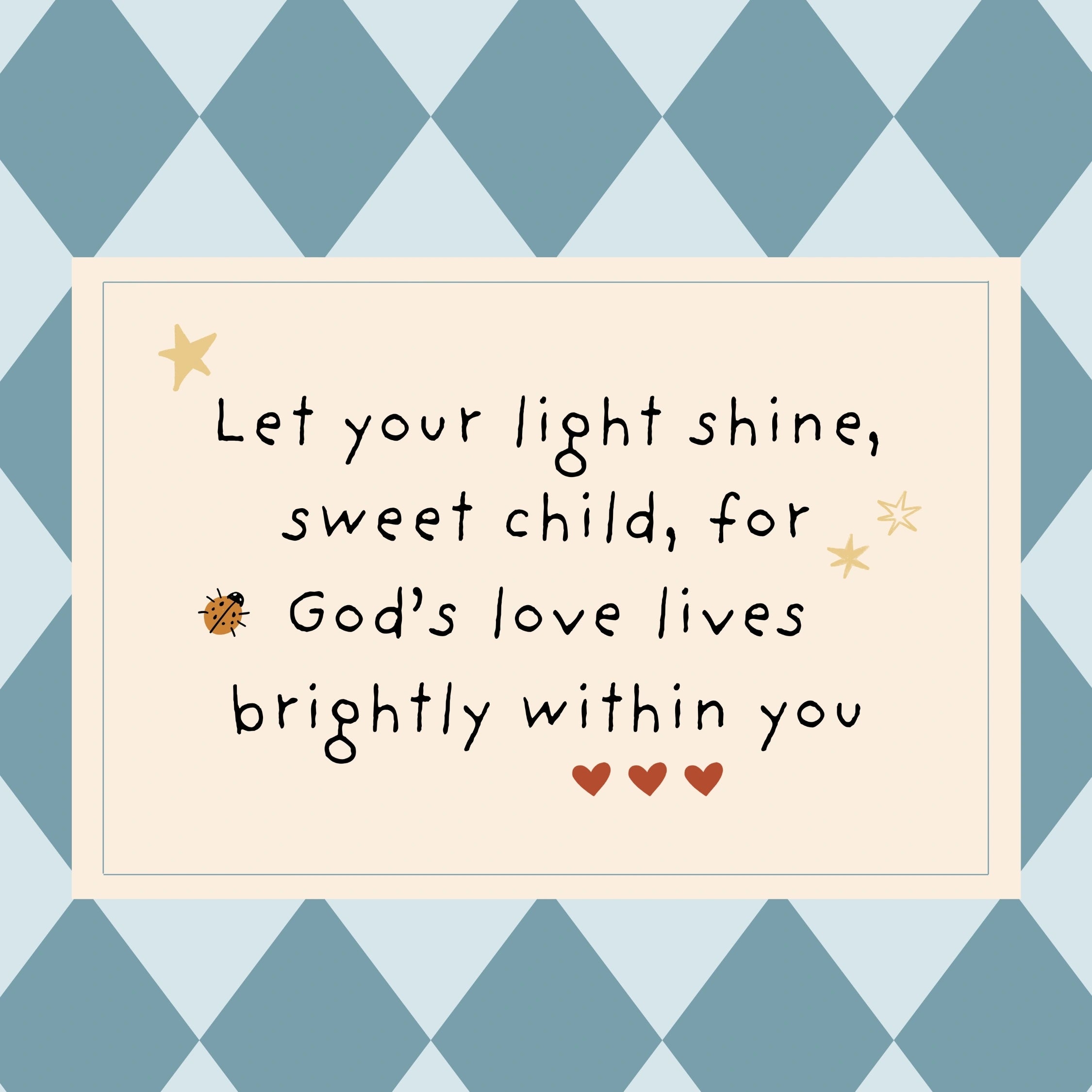 Christian Baby Wall Art