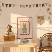 Sleepy Bunny – Affiche pour enfant