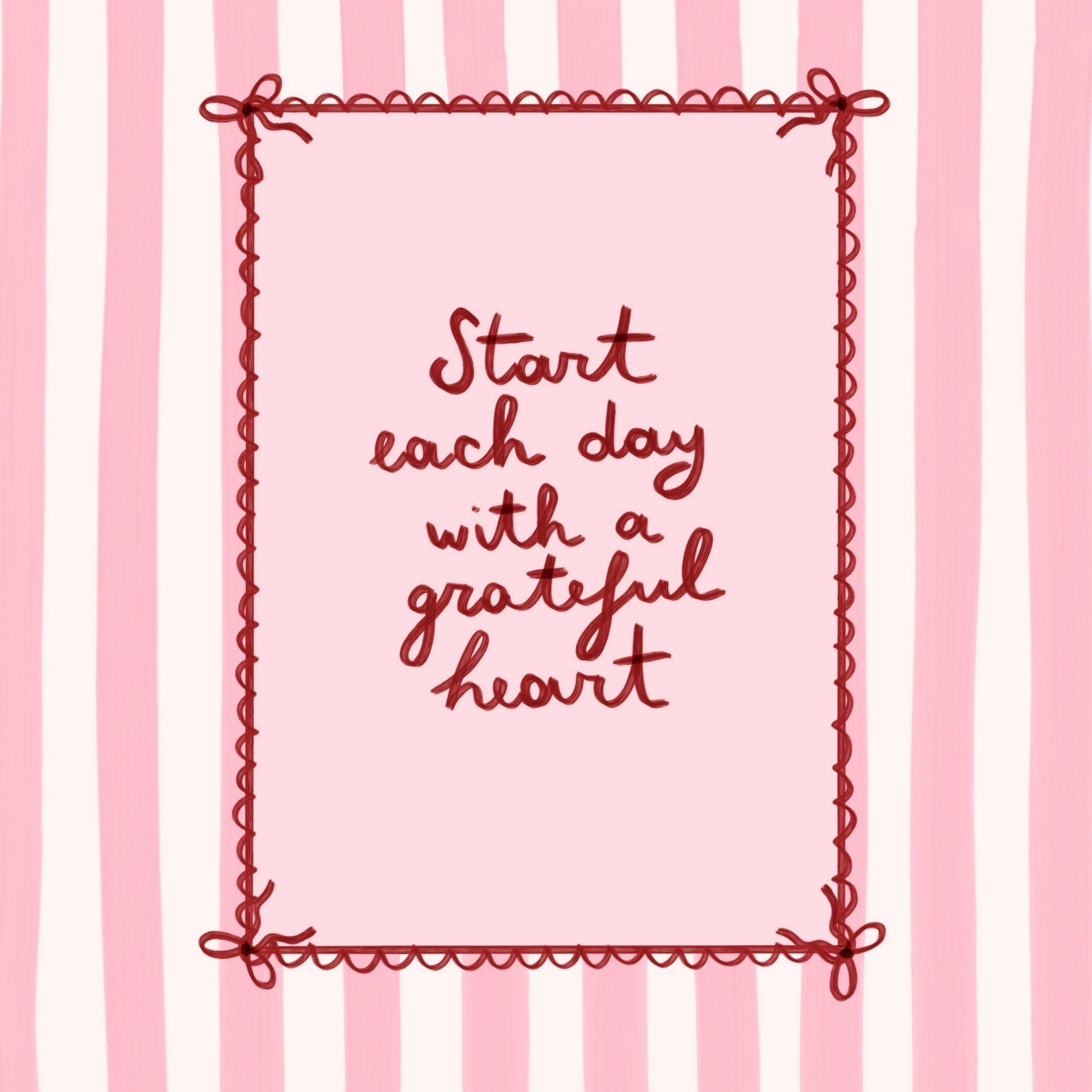 Daily Gratitude Gift, Christian Wall Decor