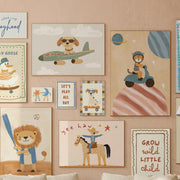 Boy Nursery Wall Art Bundle – 100+ Printable Designs