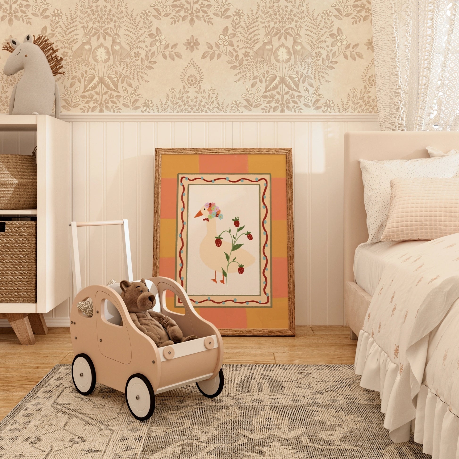 Cute Duck Wall Art
