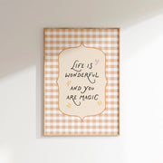 Inspirational Quote – Nursery & kids wall art