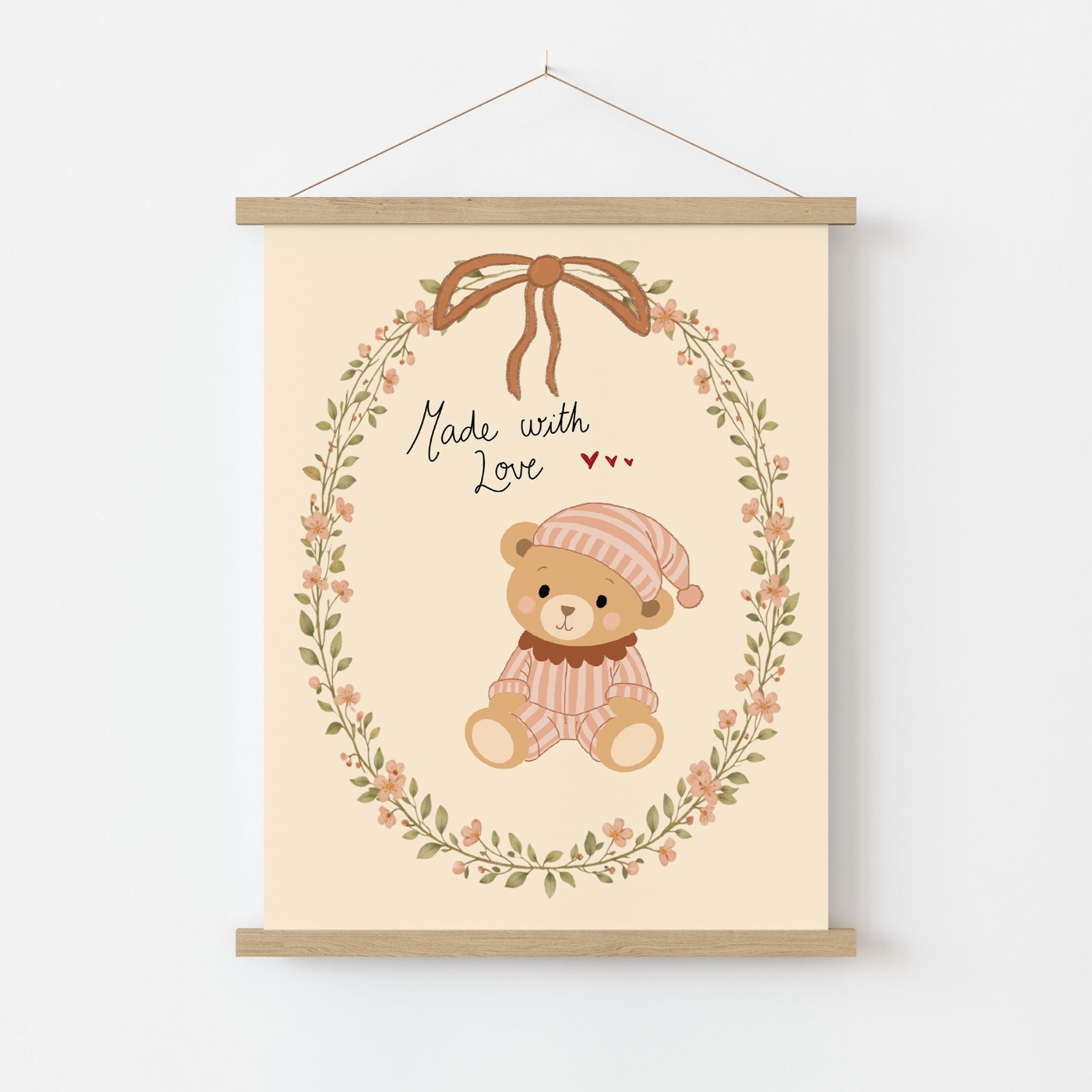 Made with Love Nursery Wall Art