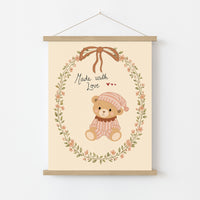 Made with Love Nursery Wall Art