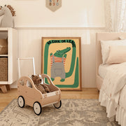 Funny Crocodile Kids – Nursery & kids wall art
