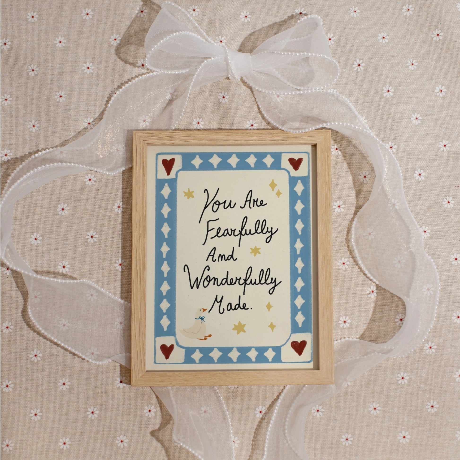 You Are Fearfully and Wonderfully Made