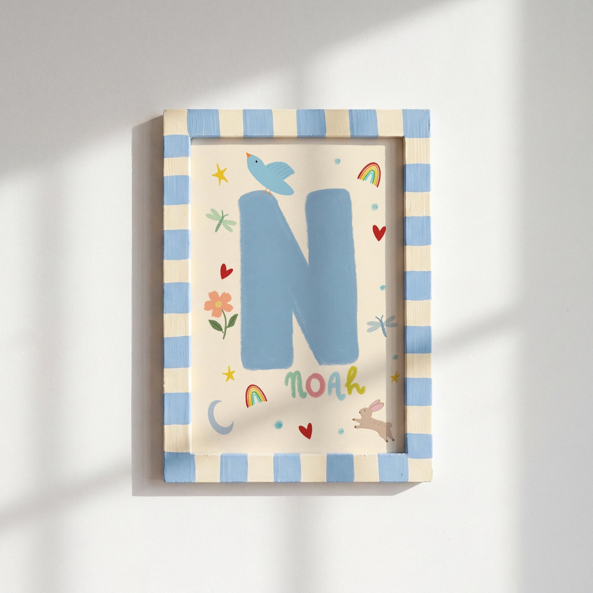 Personalized Nursery Name – Personalized wall art
