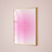 Reading Heals My Soul – Bookish Wall Art