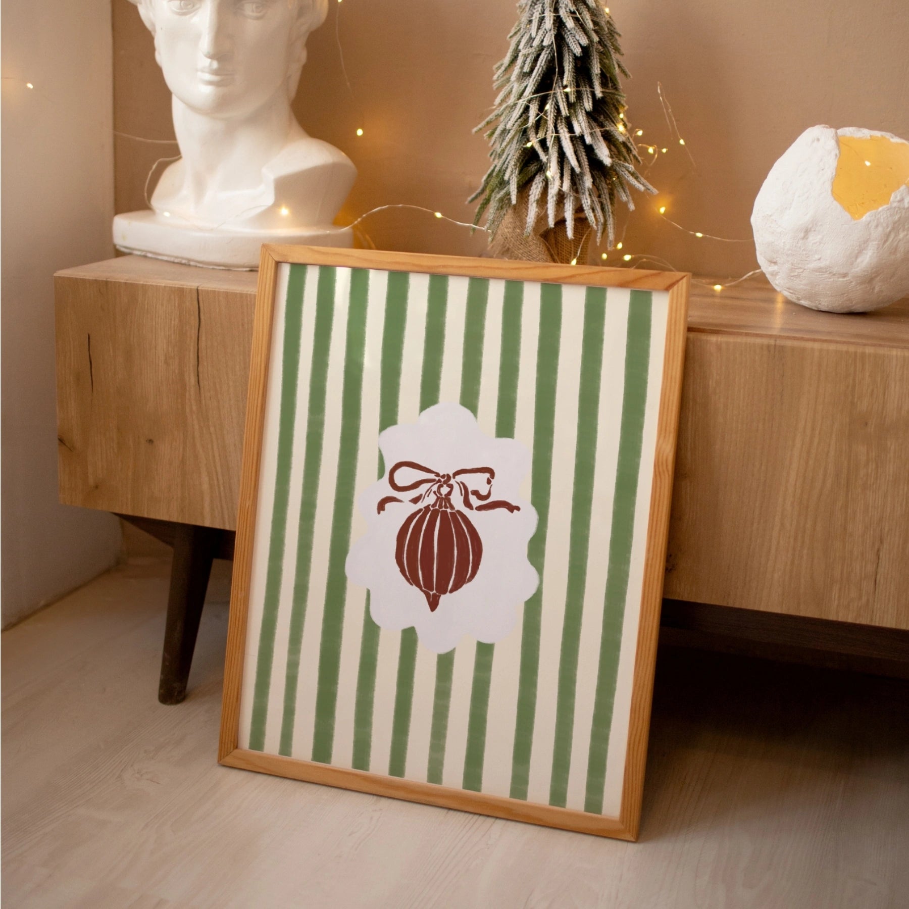 Christmas Ornament Wall Art