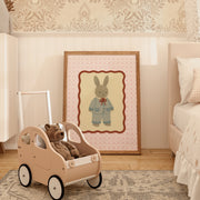 Sleepy Bunny – Affiche pour enfant