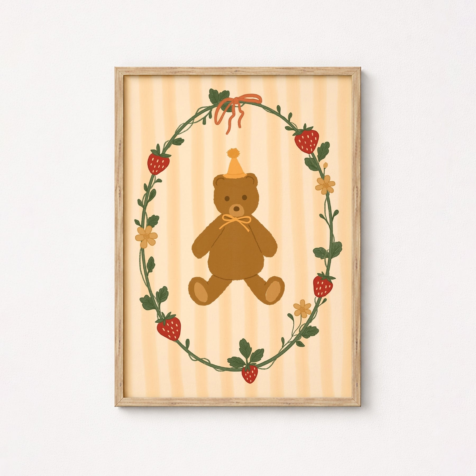 Teddy Bear Nursery Print