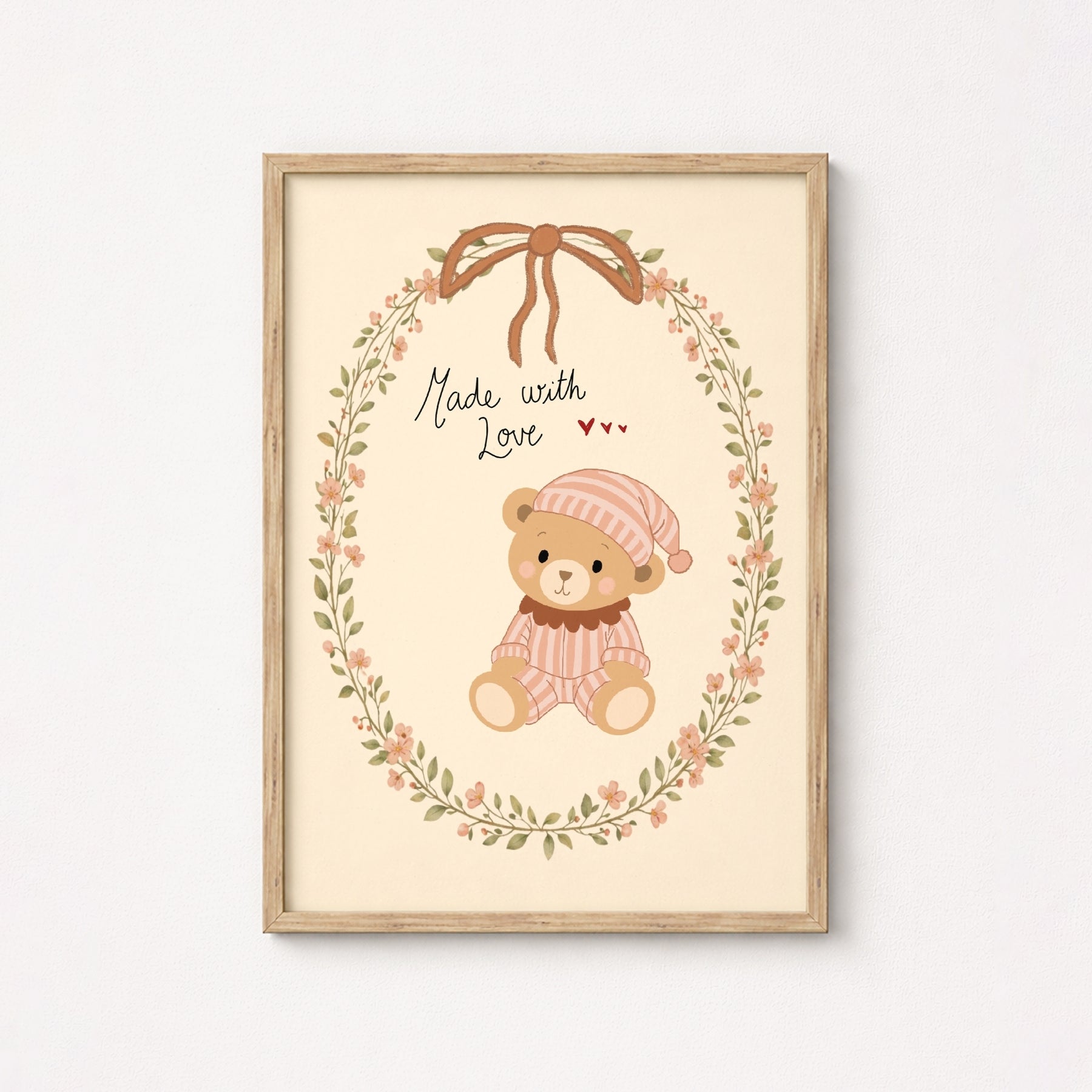 Made with Love Nursery Wall Art