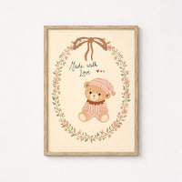 Made with Love Nursery Wall Art
