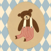 Vintage Teddy Bear – Nursery & kids wall art