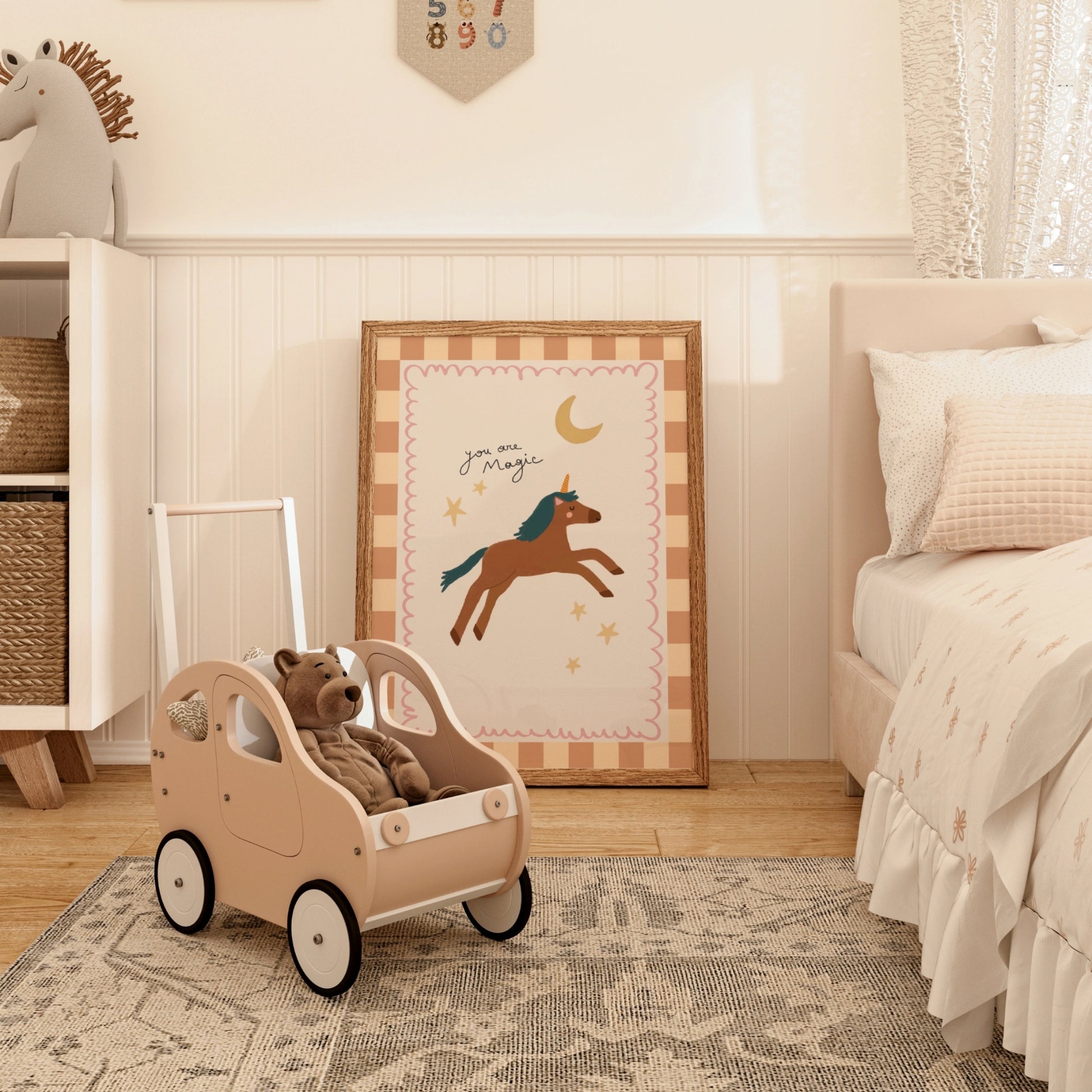 Unicorn Nursery Wall Art