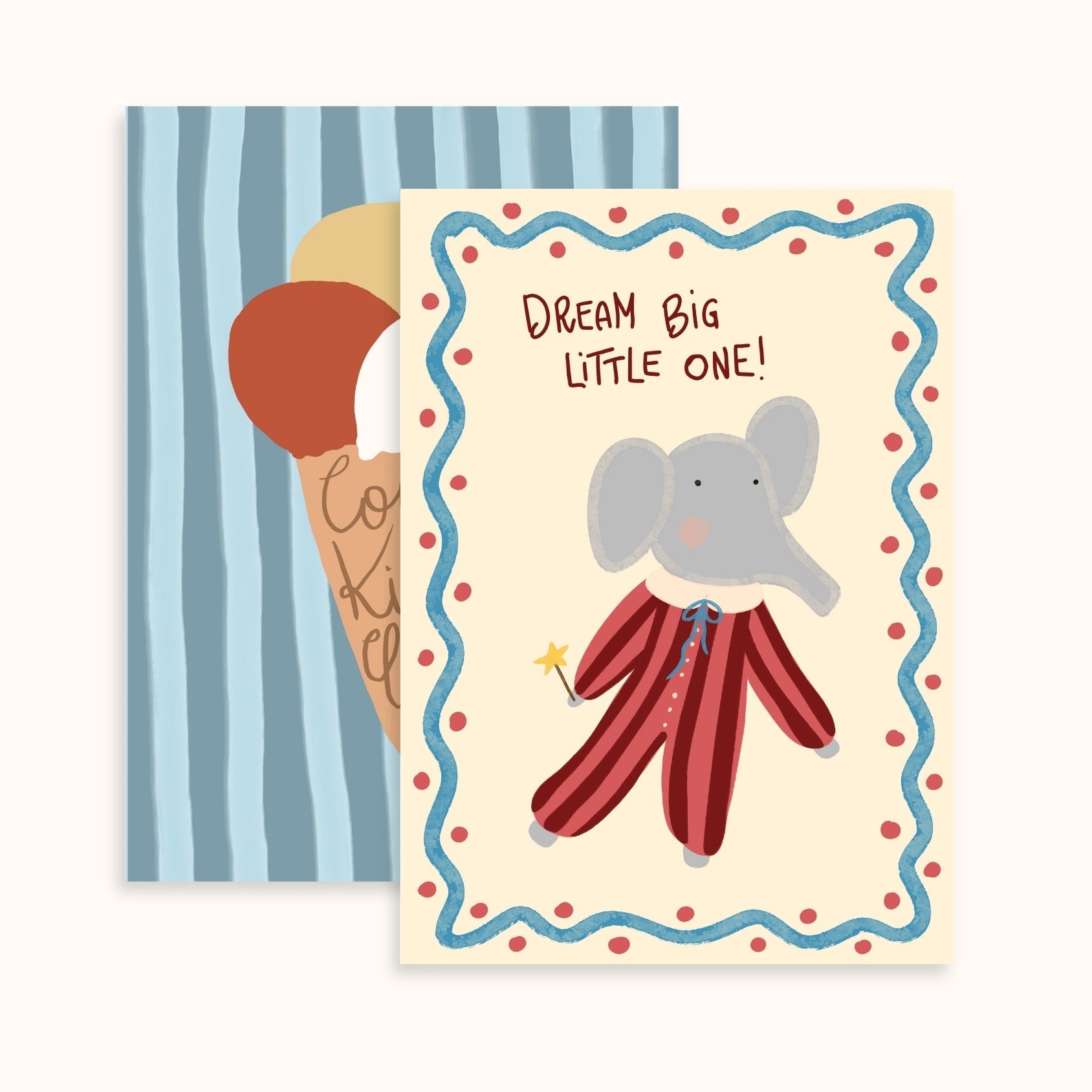 Set de 2 láminas decorativas mágicas para habitación infantil