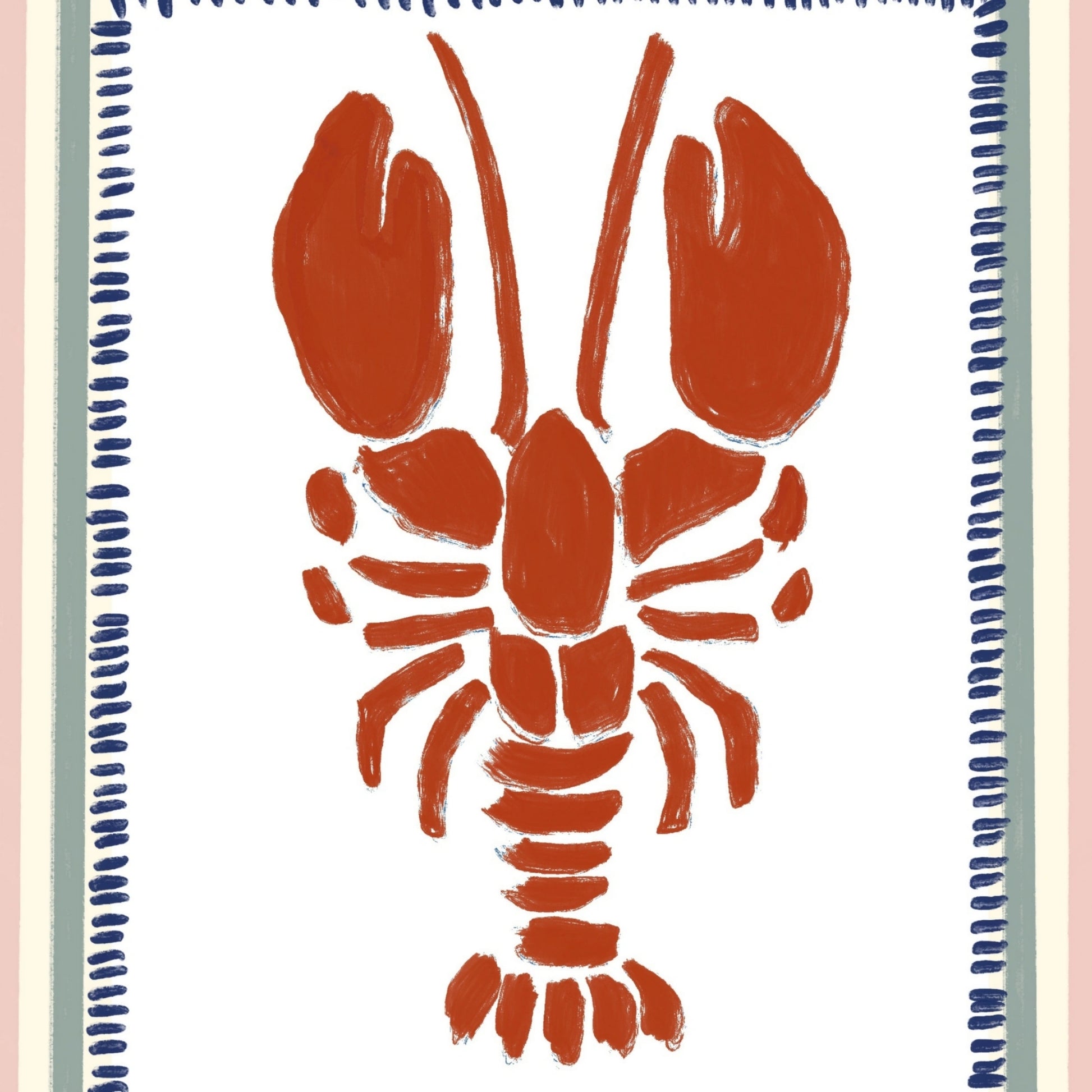 Decorazione murale per la tavola da pranzo italiana – Stampa di pasta, vino e cucina