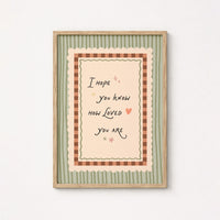 Vintage Nursery Quote Print